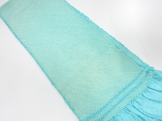 正絹　振袖用　絞り　帯揚げ